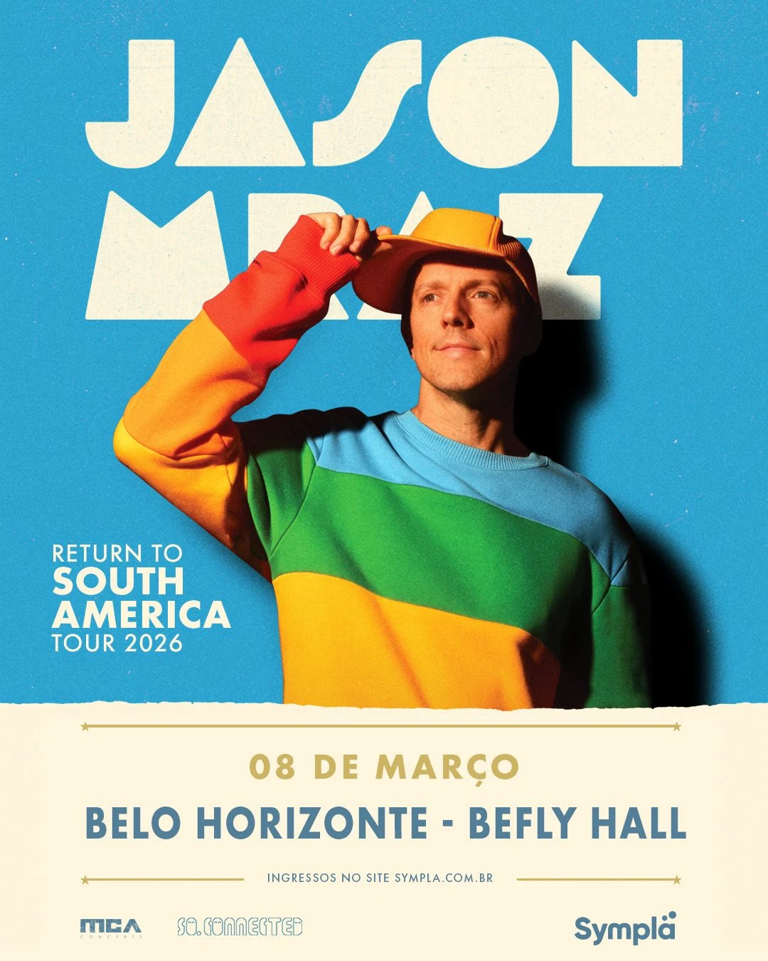 Jason Mraz - Belo Horizonte, MG 2026