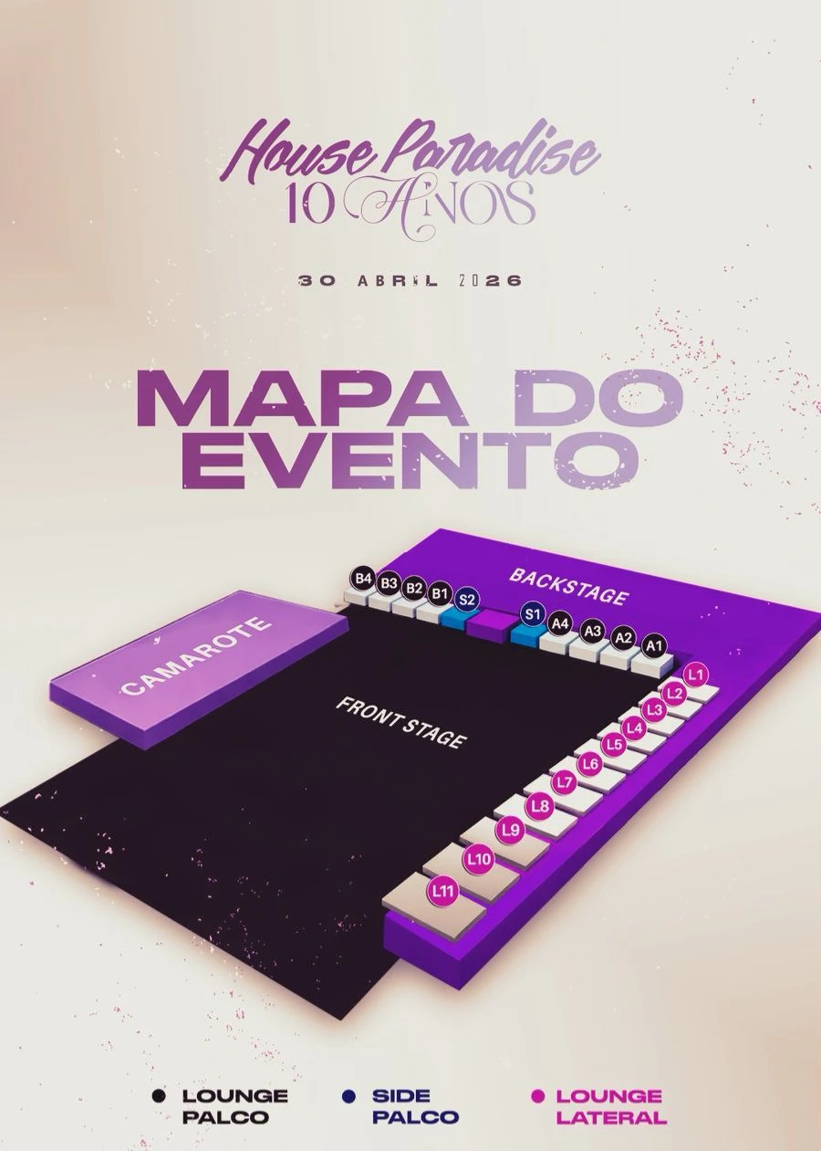 Mapa do House Paradise