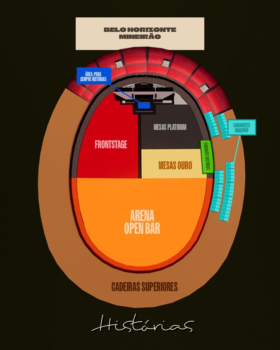 Mapa do Histórias BH