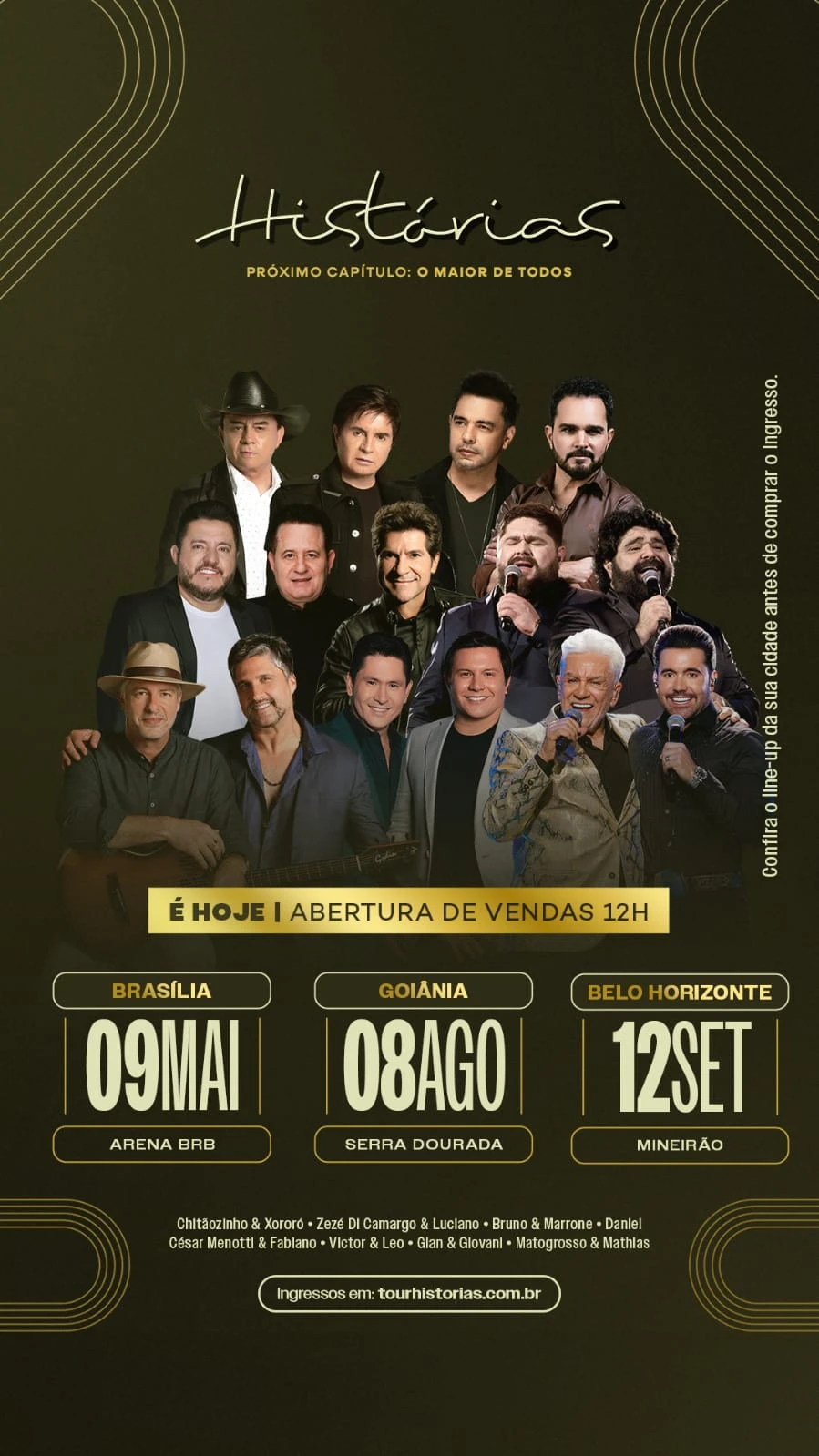 Histórias BH - Belo Horizonte, MG 2026