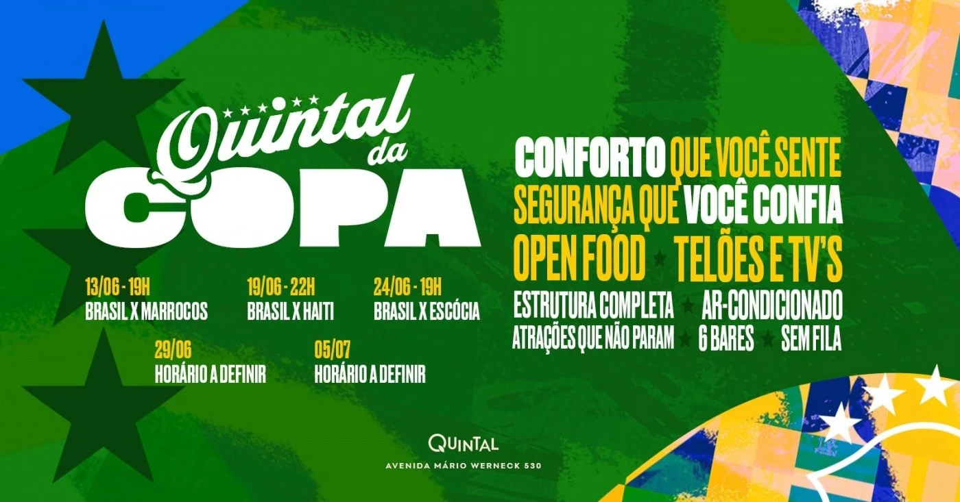 Quintal da Copa - Belo Horizonte, MG 2026