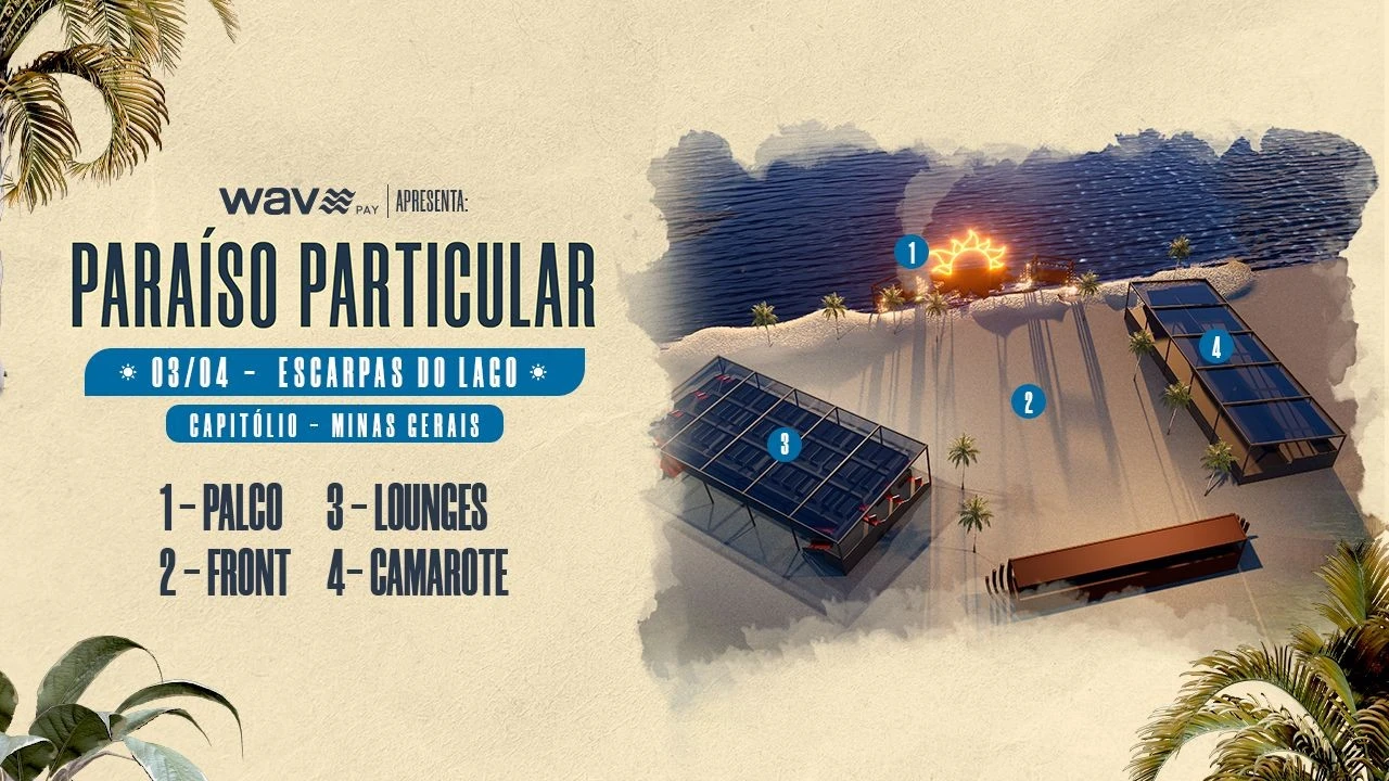 Mapa do Paraíso Particular - Gusttavo Lima