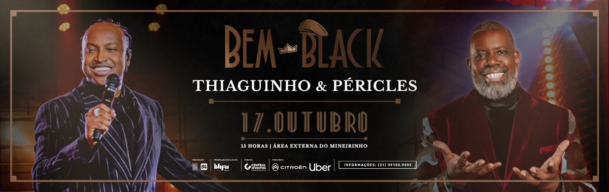 Bem Black - Thiaguinho - Belo Horizonte, MG 2026