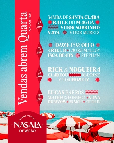 naSala de Verão 2026 - Belo Horizonte