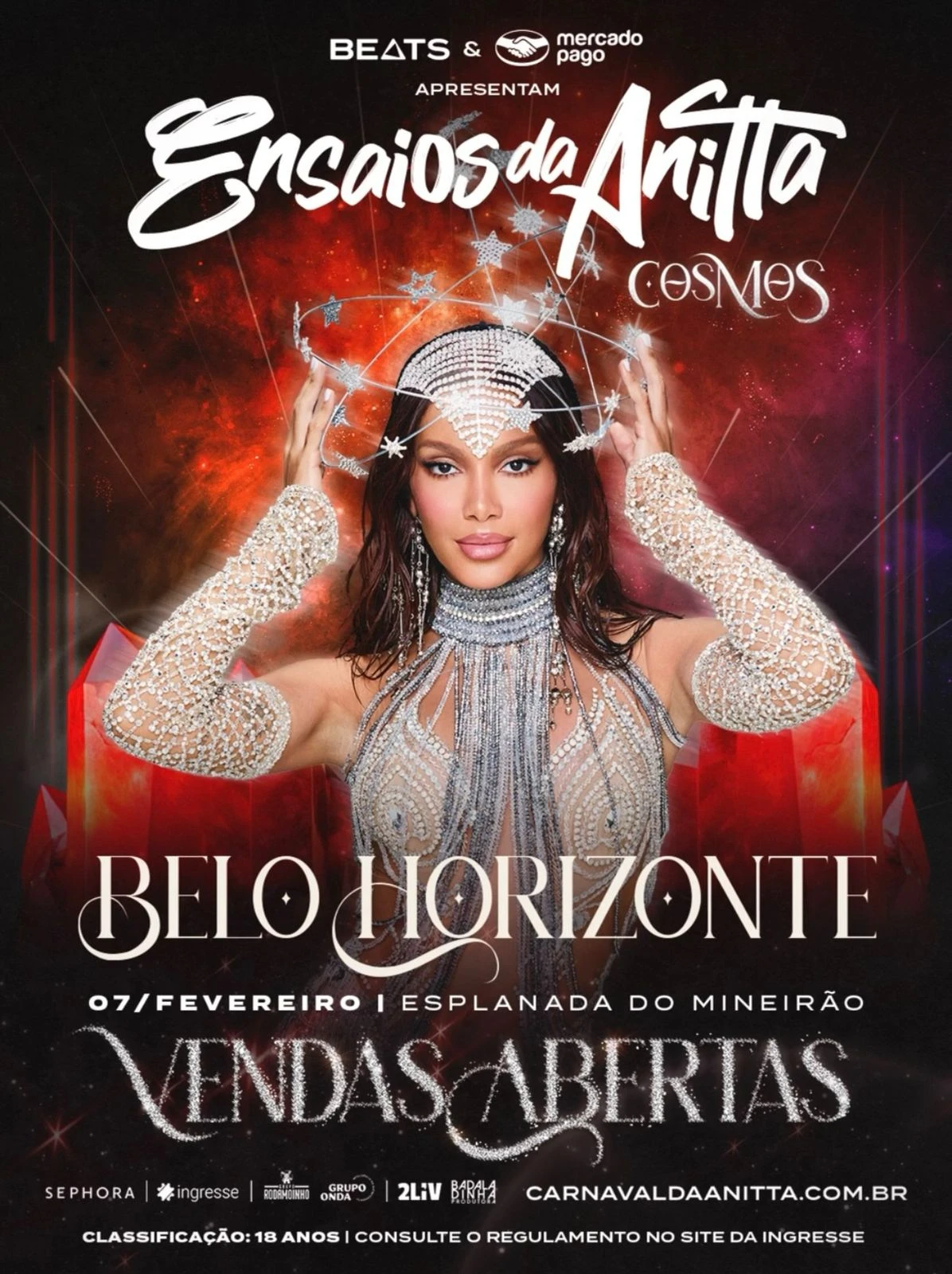 Ensaios da Anitta BH - Belo Horizonte, MG 