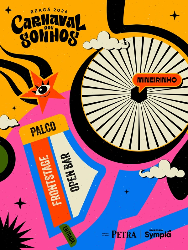 Mapa do Carnaval dos Sonhos 2026 BH