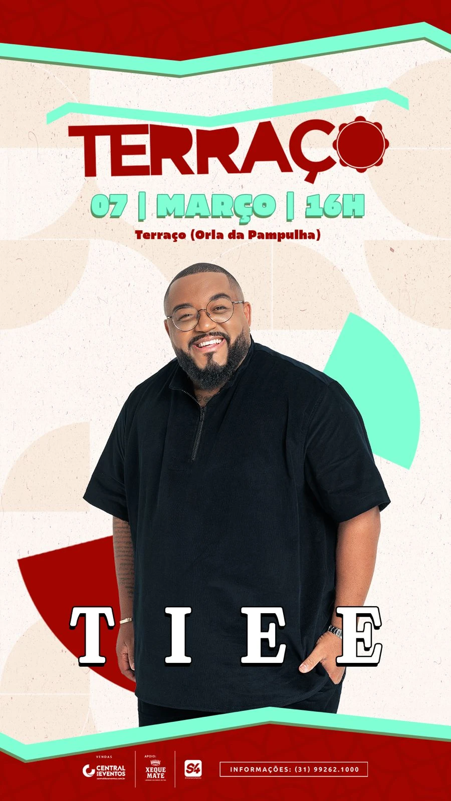 Tiee - Pagode do Terraço - Belo Horizonte, MG 2026